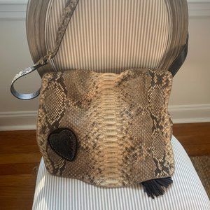 Gucci snakeskin bag